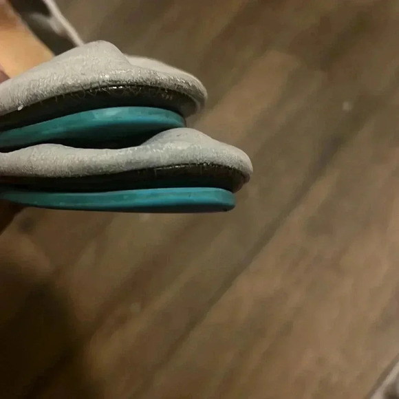 Tieks gray flats size 8 - Picture 3 of 6